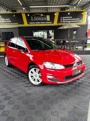 VOLKSWAGEN GOLF 1.4 TSI HIGHLINE 16V GASOLINA 4P AUTOMÁTICO VOLKSWAGEN GOLF 1.4 TSI HIGHLINE 16V GASOLINA 4P AUTOMÁTICO